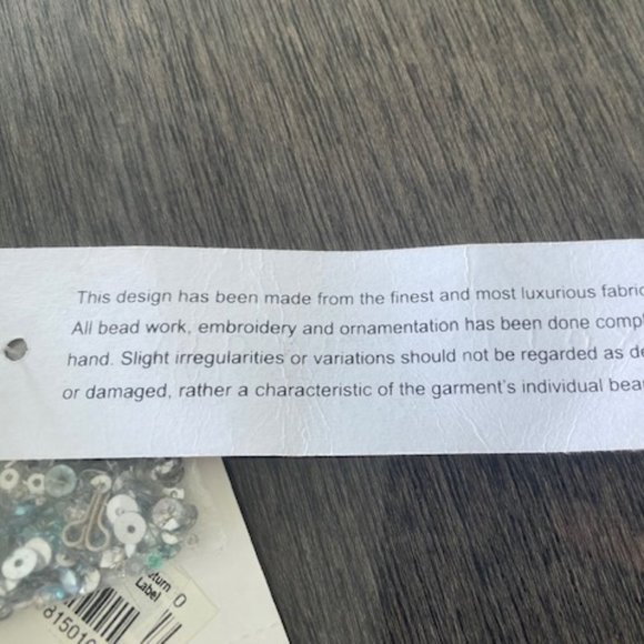 Aidan Mattox Icy silver blue sequin sheath slip dress from Bloomingdale's NWT - Picture 14 of 15